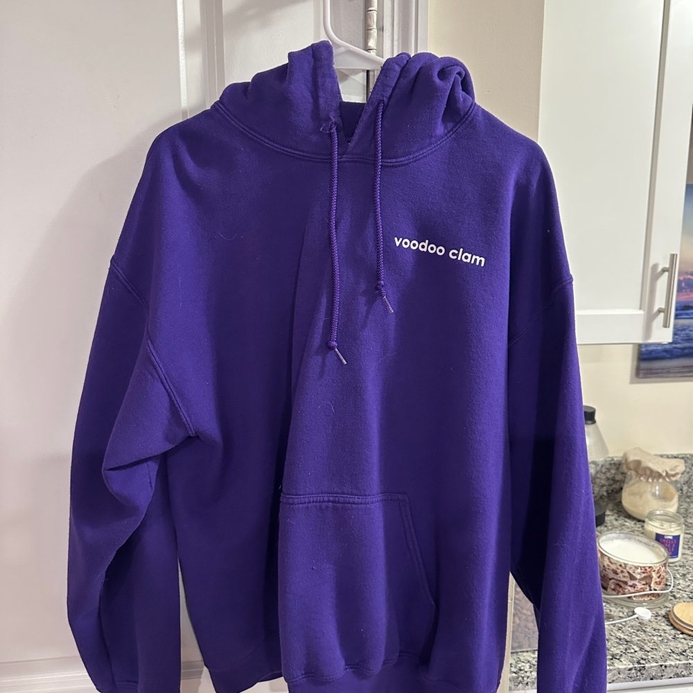 Call Her Daddy Hoodie Adult Large Podcast Barstool Sports "Voodoo Clam”